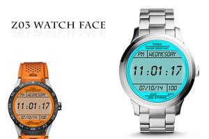 Watch Face Z03 Android Wear Affiche