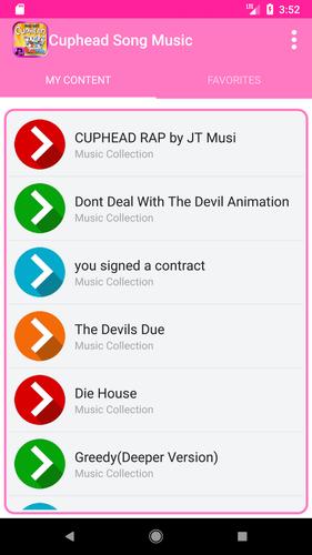 Cuphead Top Music Lyrics For Android Apk Download