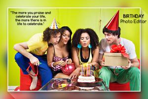 Birthday Photo Editor স্ক্রিনশট 2