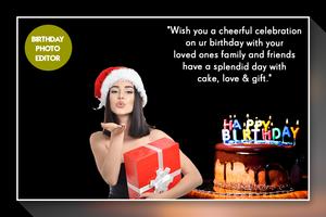 Birthday Photo Editor স্ক্রিনশট 3