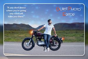 Poster Bullet Bike Photo Editor