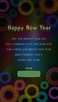 2018 New Year Photo Wishes/Greetings imagem de tela 2