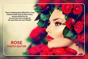 Poster Rose Photo Editor