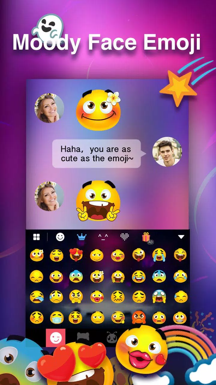 Emoji Keyboard：Moody Face APK for Android Download