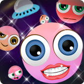 Emoji Keyboard：ET Girl icon