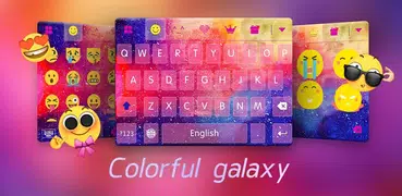 Keyboard -Boto:Colorful Galaxy