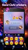 Keyboard Boto : Fire Work تصوير الشاشة 2
