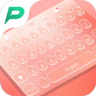 Icona Keyboard - Boto: Peach Pink