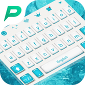 Keyboard - Boto: Simple Blue أيقونة