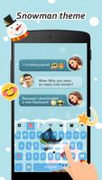 Keyboard - Boto : Snowman penulis hantaran