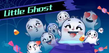 Emoji Keyboard：Little Ghost