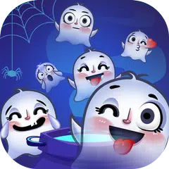 Descargar APK de Emoji Keyboard：Little Ghost