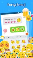 Emoji Keyboard：Party Emoji Affiche