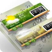 Weather &amp; Clock Widget  icon