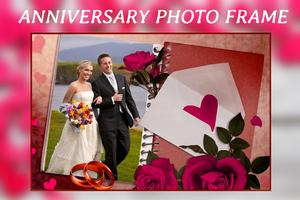 Love Anniversary Photo Frame Editor Poster