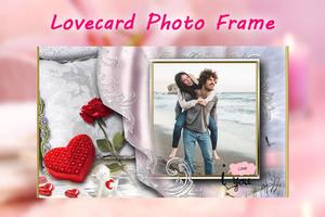 Love Card Photo Frames 2017 Affiche