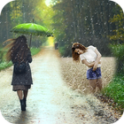 Rainy Photo Frame : Rain Photo Editor-icoon