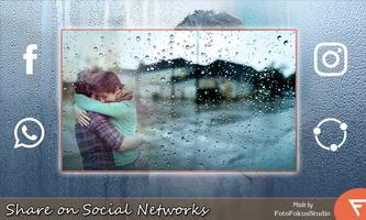 Rain Photo Frames تصوير الشاشة 3