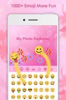 My Photo Keyboard with Emoji screenshot 1