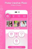 Photo Video Maker with Music Affiche