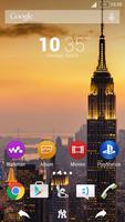 For Xperia Theme New York Poster