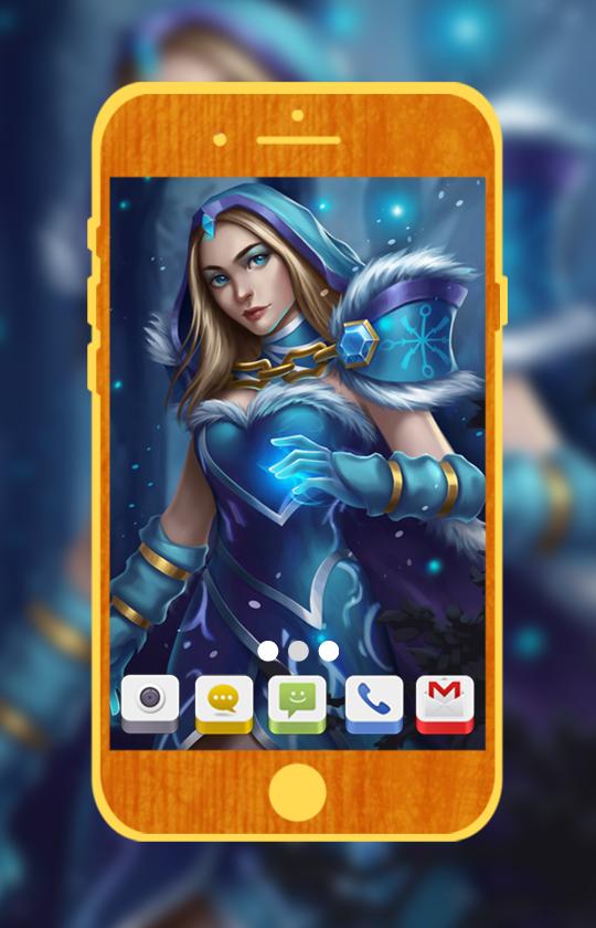 Crystal Maiden Wallpaper For Android Apk Download