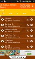 40 Top Goa Konkani Songs capture d'écran 1