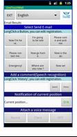 OneTouchMail(Speech recogniti) capture d'écran 1