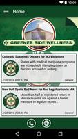Poster Greener Side Wellness