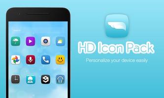 Beautiful HD Icon Pack Changer 截图 1