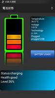 Battery Status Affiche