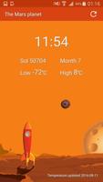 Mars Weather Widget Affiche