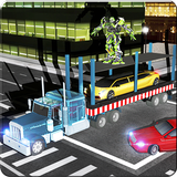 Limo Robot Transporter Big Truck: Transport Games icône