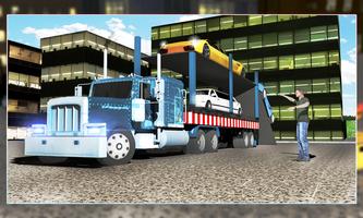 Limo Robot Transporter Big Truck 2018 स्क्रीनशॉट 3