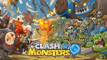 Clash of Monsters - CoM poster