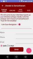 برنامه‌نما Samarthanam Trust for Disabled عکس از صفحه