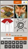 4 Pics Guess Naruto & Boruto Character ? ポスター