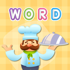 Word Search Puzzle Cooking Recipes Chef English icône