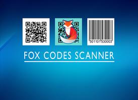 Fox QR/BarCodes Scanner Affiche