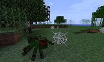 Mountable Spider Mod for MCPE Affiche