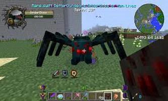 Mountable Spider Mod for MCPE ภาพหน้าจอ 1