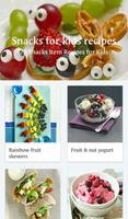 Kids Healthy Snacks ポスター