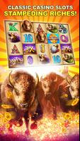 Buffalo Stampede Casino Slot постер