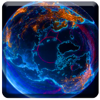 Space Earth World Wide Web LWP ikona