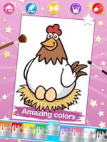 Animals Coloring Pages الملصق