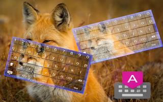 Poster Fox Keyboard Fastyping