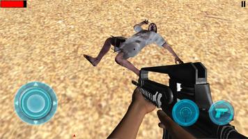 Zombie Hunter: End of World 3D تصوير الشاشة 1