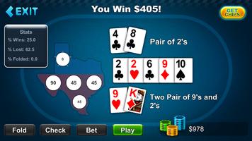 Texas Hold'em Bonus Poker capture d'écran 3