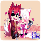 Foxy and Mangle Wallpapers HD icône