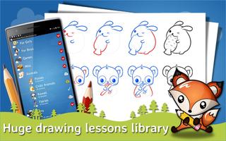How to Draw－Drawing lessons an poster